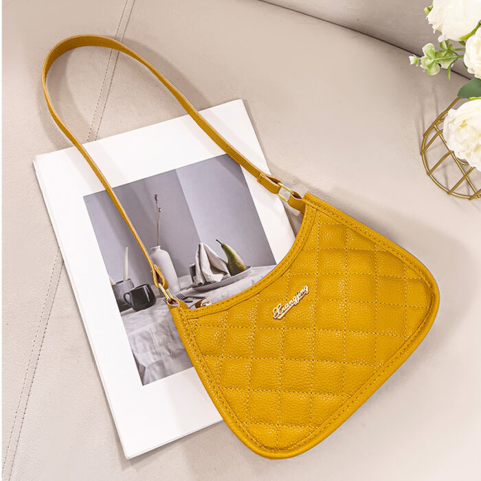 Elegant Quilted Mini Shoulder Bags – 5 Colors | Trendy Crossbody Purses for Women - Image 6