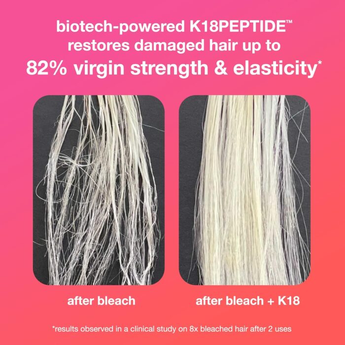 K18 Biomimetic Hairscience Leave-In Molecular Repair Hair Mask 50ml .Fast delivery inUK - Image 4