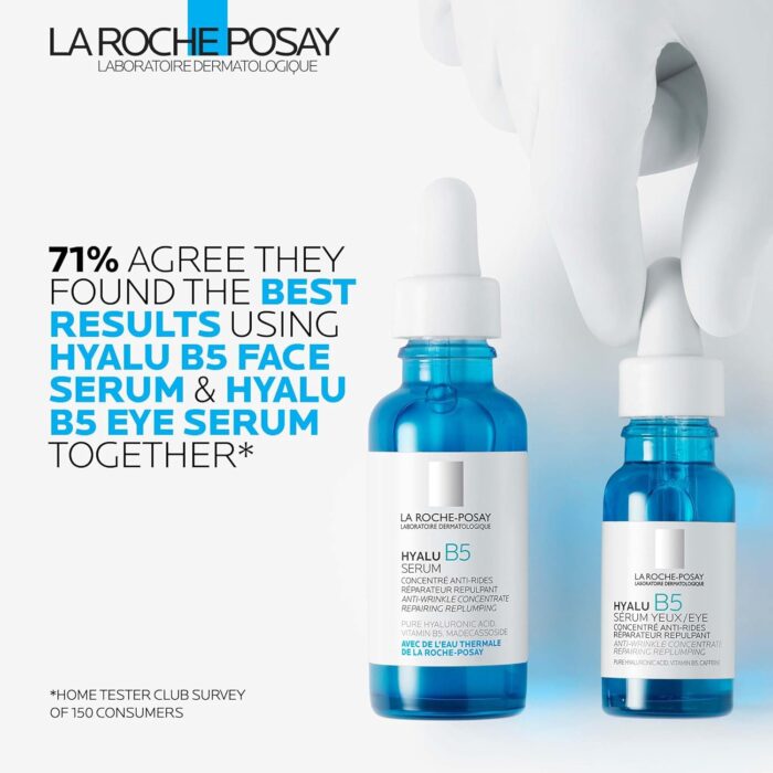 La Roche-Posay Hyalu B5 Hydrating Face Serum with Hyaluronic Acid for Dry and Dehydrated Skin 30ml - Image 3