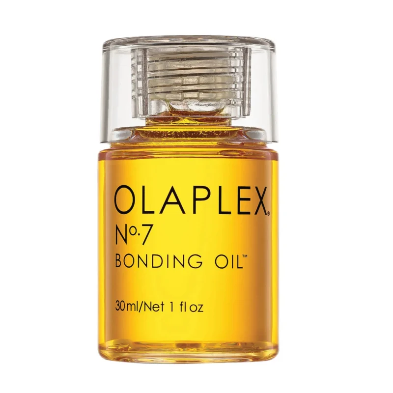 Olaplex No. 7 Bonding Oil, Concentrated High Shine Oil, Heat Protectant, Visibly Smooths & Softens Hair, Added Color Vibrancy, Up to 72 Hour Frizz Control, For All Hair Types, 30ml